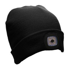 Beanie Hat With Rechargeable Light