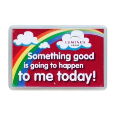 Plastic Rectangular Fridge Magnet