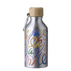 Aluminium 400ml Single Walled Bottle