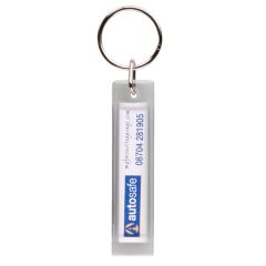 K09 Slimline Acrylic Keyring