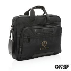 Swiss Peak Aware RPET Voyager 15.6 Inch Laptop Bag