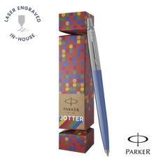 Parker Jotter Cracker Blue Pen Gift Set