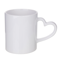 Heart Handle Sublimation Mug